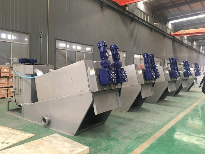 Dewatering Industry Water Treatment Machine Hydraulic Screw Press Equipment