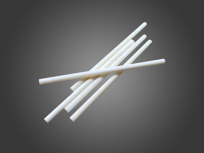 Zta Zirconia Toughened Alumina Ceramic Tube Heater Element 3mm White Color