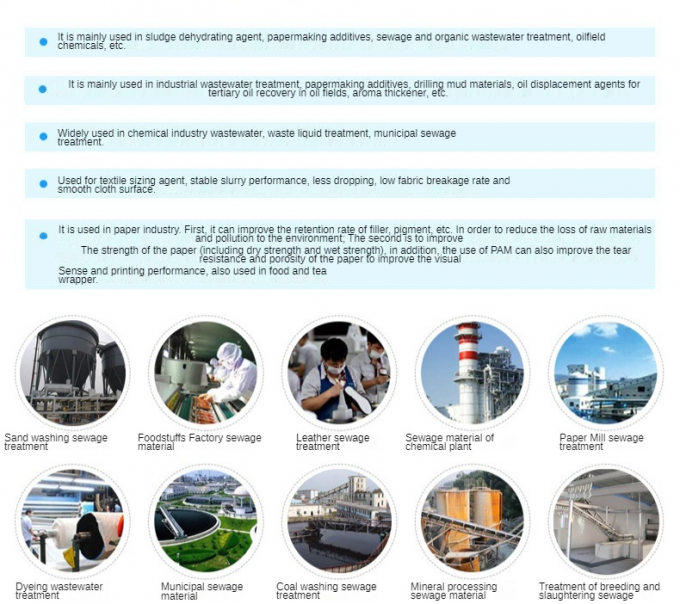 Good price organic flocculant anionic polyacrylamide msds water pam 3