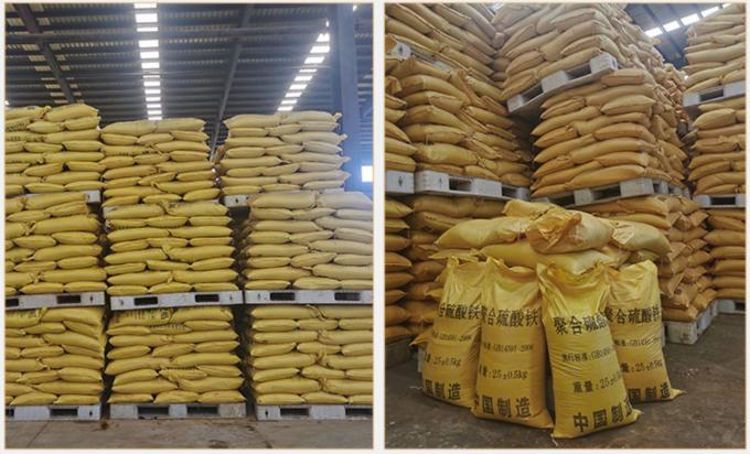 Polymeric ferric sulfate or ferric sulfate PFS in sulphate CAS 10028-22-5 with favorable price 2