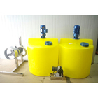 Plastic PE Chemical Dosing Tank Acid Resistant
