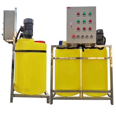 Plastic PE Chemical Dosing Tank Acid Resistant