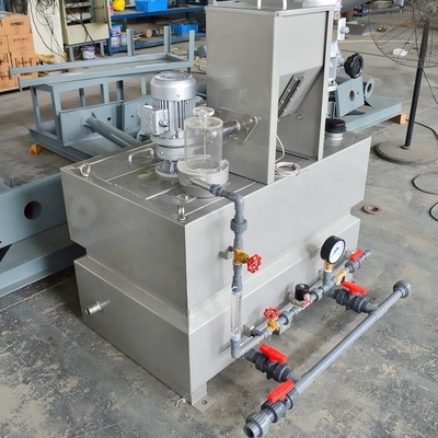 HDPE Tank Chemical Dosing System PLC Controlled For Cooling Towers