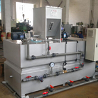 HDPE Tank Chemical Dosing System PLC Controlled For Cooling Towers