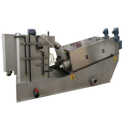 Automati Industry Water Treatment Screw Sludge Dewatering Machine Energy Saving