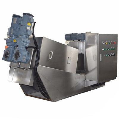 SS304 Waste Water Treatment Unit Filter Press For Sludge Dewatering Unit