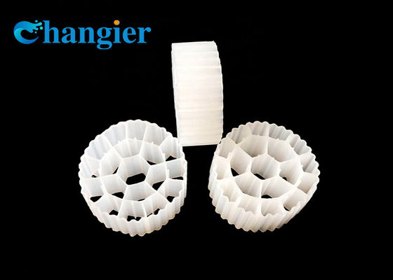 19 Hole 25*10mm Aerobic PE06 Mbbr Carrier