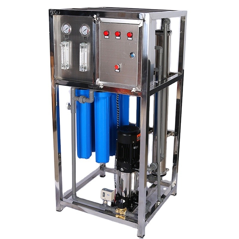 Stainless Steel Reverse Osmosis System 500LPH For Water Treatment