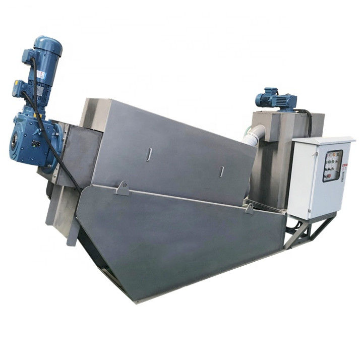 Volute Dehydrator Industry Water Treatment Algae Sludge Dewatering Machine