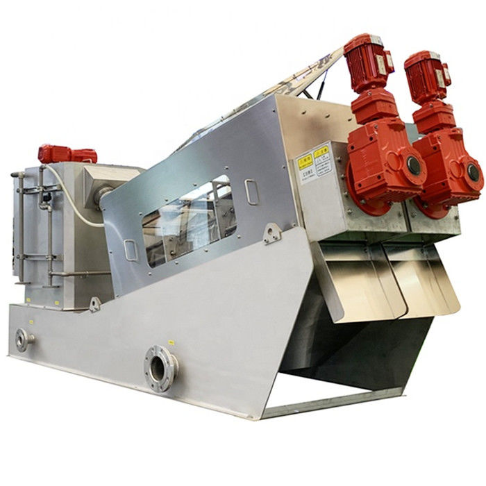 wastewater treatment sludge dewatering