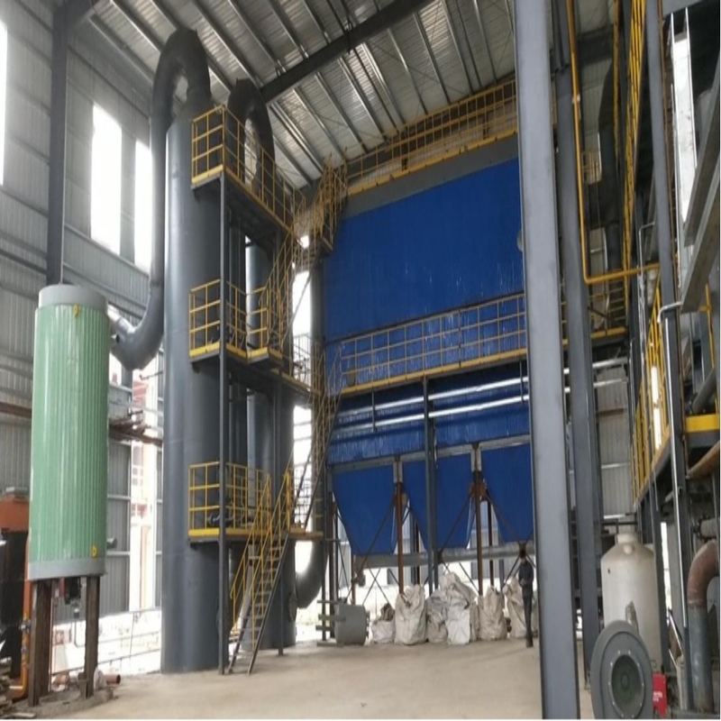 Multi Section Air Transmission Waste Incinerator For Industrial Solid Liquid Gas Treatment