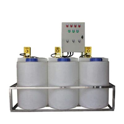 Ro Plant Chemical Dosing System Water Treatment Plant 300 - 30000 T/H Flow Rate