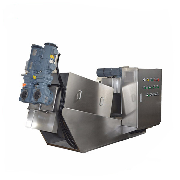 DAF Sewage Treatment Equipment Screw Press Machine Sludge Dewatering Unit